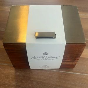 Hearth & Hand with Magnolia Wooden Recipe Box with Recipe cards from Target. NWT